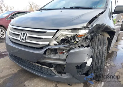 2012 Honda Odyssey Lx z USA, uszkodzony, nr VIN 5FNRL5H29CB107586